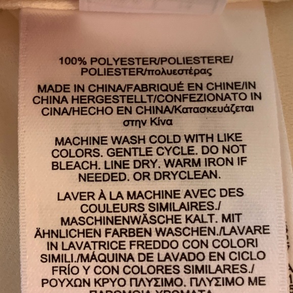 Brooks Brothers Georgette Bow-Neck Blouse Women’s 14 Ivory Button Up Top NWT - Picture 10 of 10